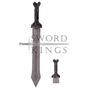 The Lord Of The Rings Dwarf King Metal Sword