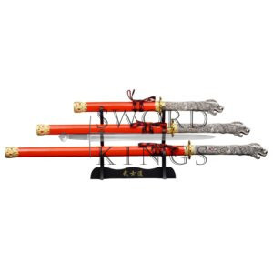 Highlander Metal Connor Set of 3 Katana With 3 Table Stand