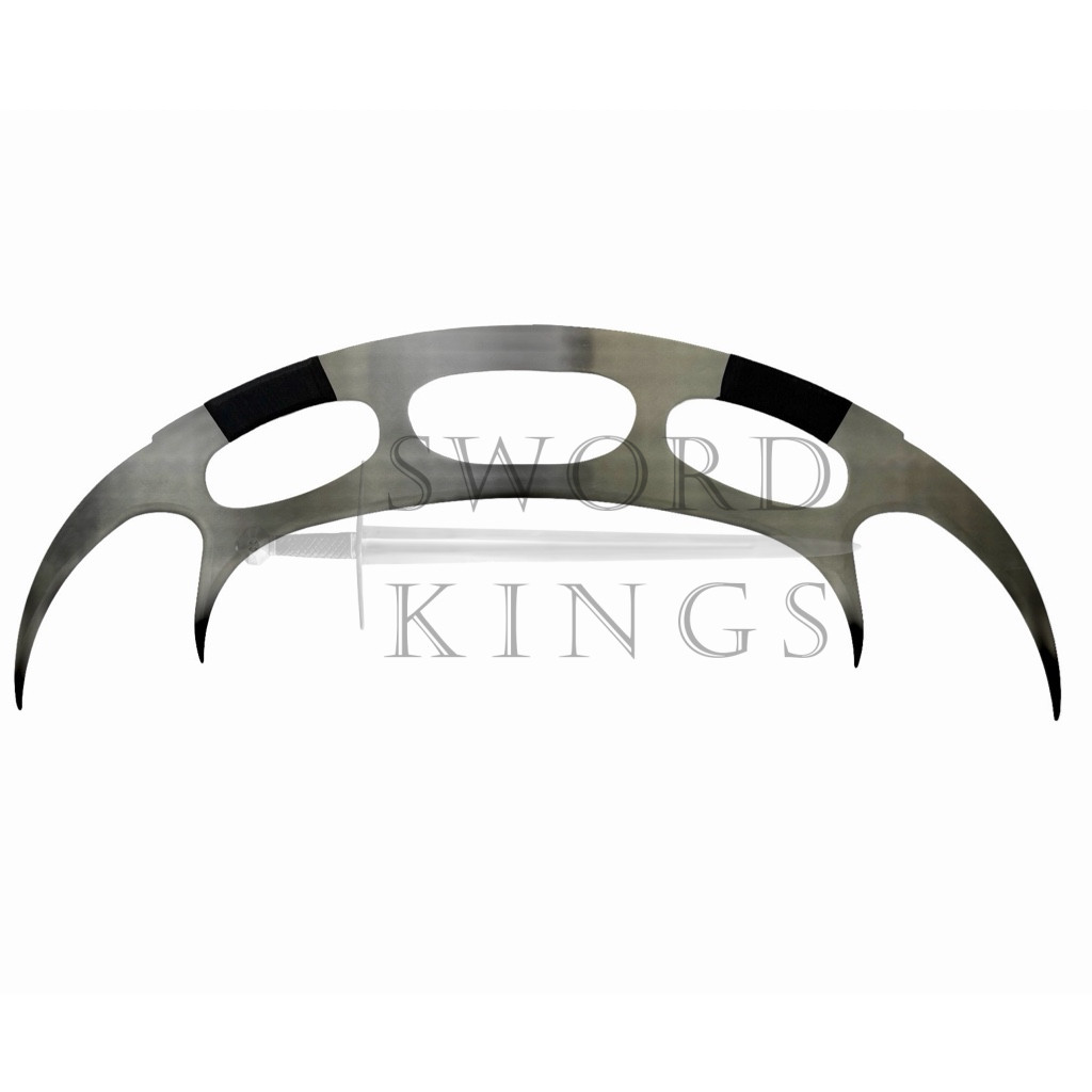 Deluxe Star Trek Metal Bat'leth with Decorative Plaque - Image 3