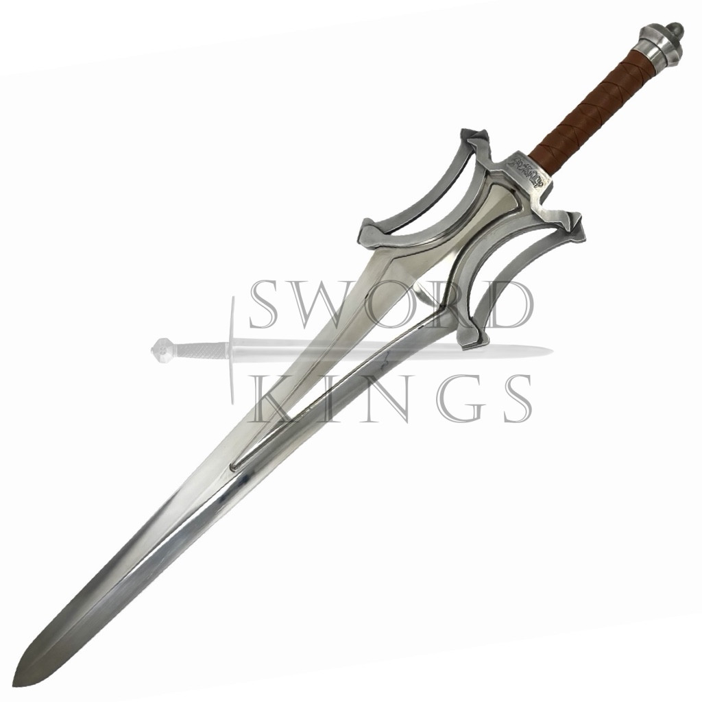 Deluxe Metal Power Sword Prince Adam He-Man Sword on Plaque