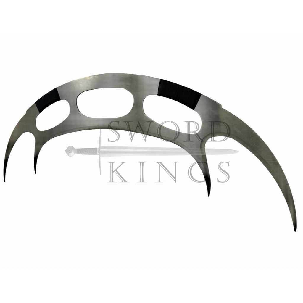 Deluxe Star Trek Metal Bat'leth with Decorative Plaque - Image 4