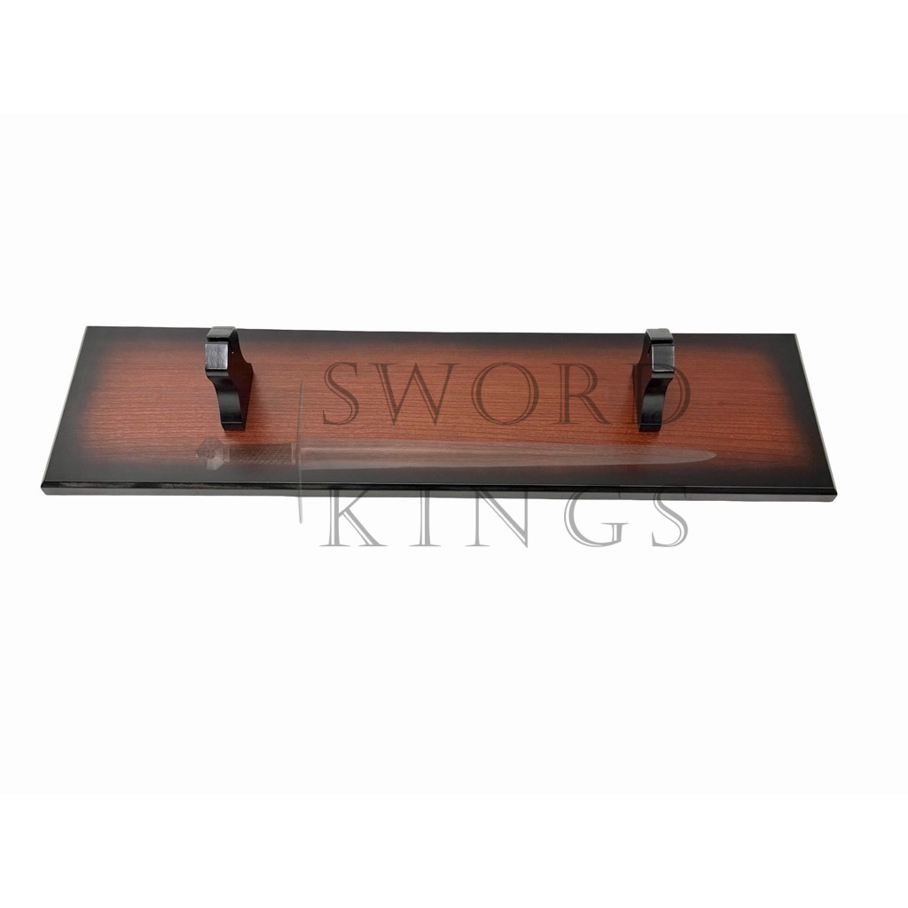 Deluxe Star Trek Metal Bat'leth with Decorative Plaque - Image 6