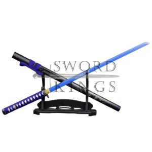 BLUE CARVED DRAGON STRAIGHT SWORD