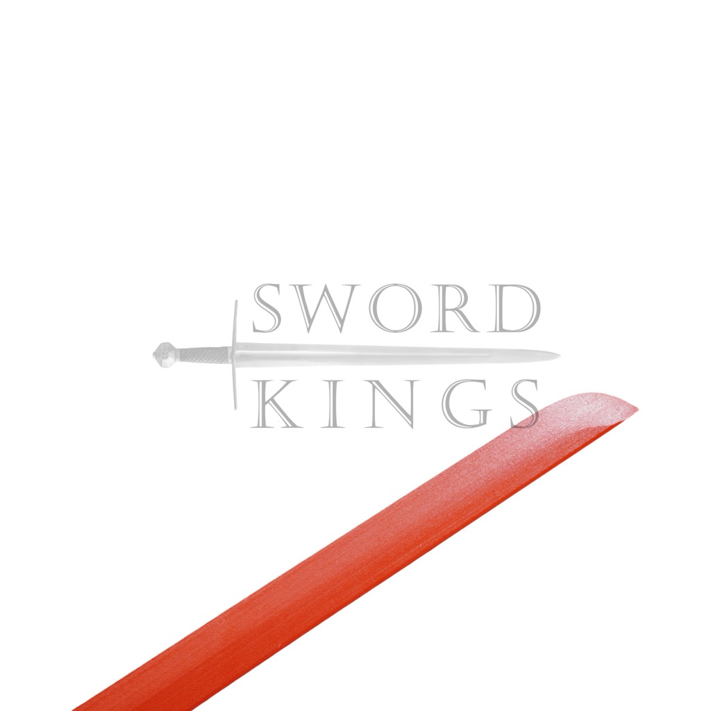 RED CARVED DRAGON STRAIGHT SWORD - Image 15