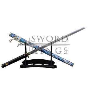 Deluxe Ghost of Tsushima Straight Metal katana V5